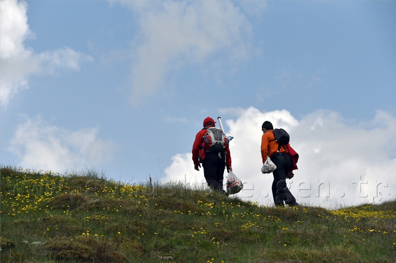 Gümüşhaneli Dağcılar Göller Bölgesine Yürüdü 54