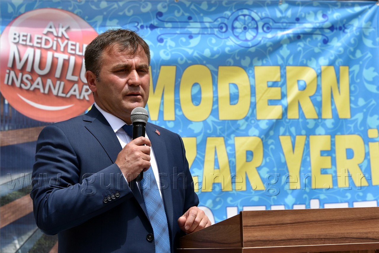 Gümüşhane’de modern pazaryeri projesine ilk kazma vuruldu 11