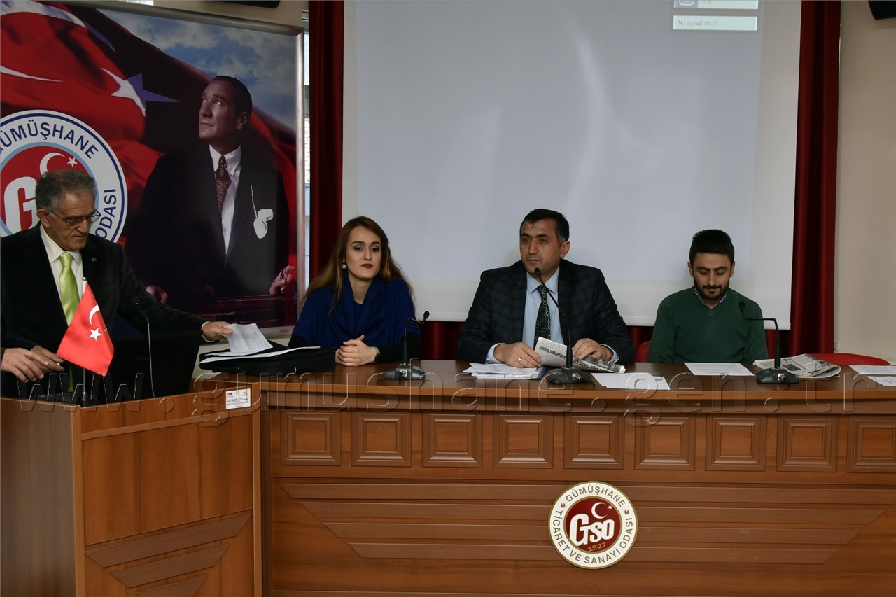 Gümüşhane Gazeteciler Cemiyetinde Bayrak Değişimi 7