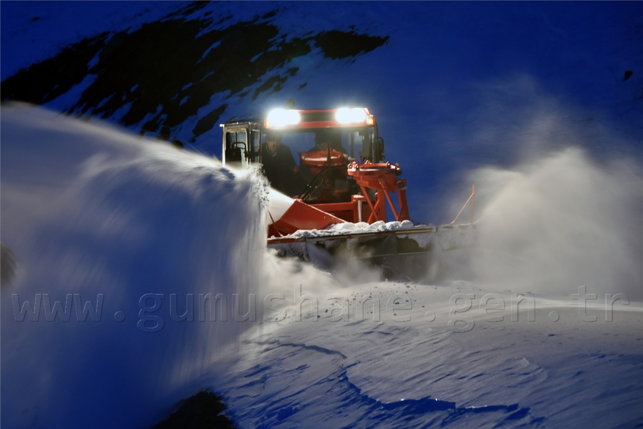 Gümüşhane’de köy yolları ulaşıma açıldı 8