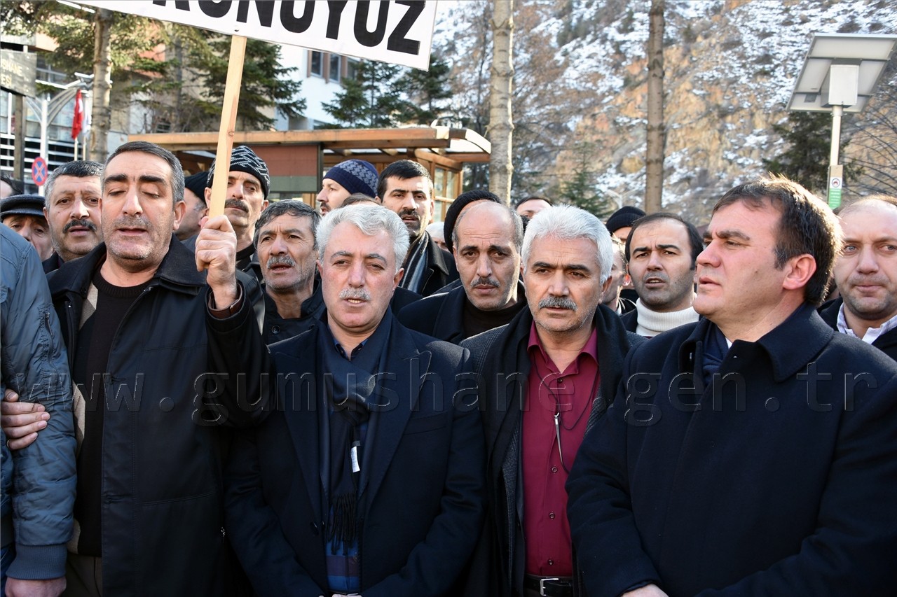 Gümüşhane’de Çirkin Karikatürler Protesto Edildi 5