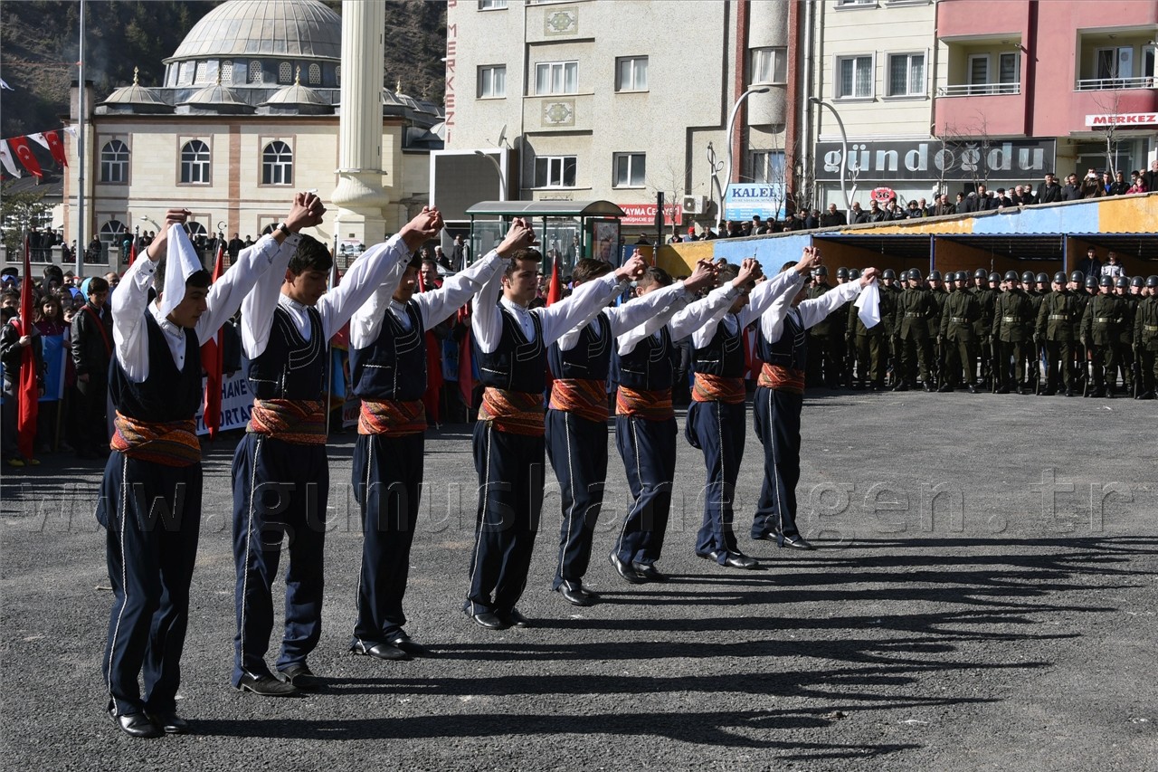 Gümüşhane'de Kurtuluş coşkusu 97 yaşında 33