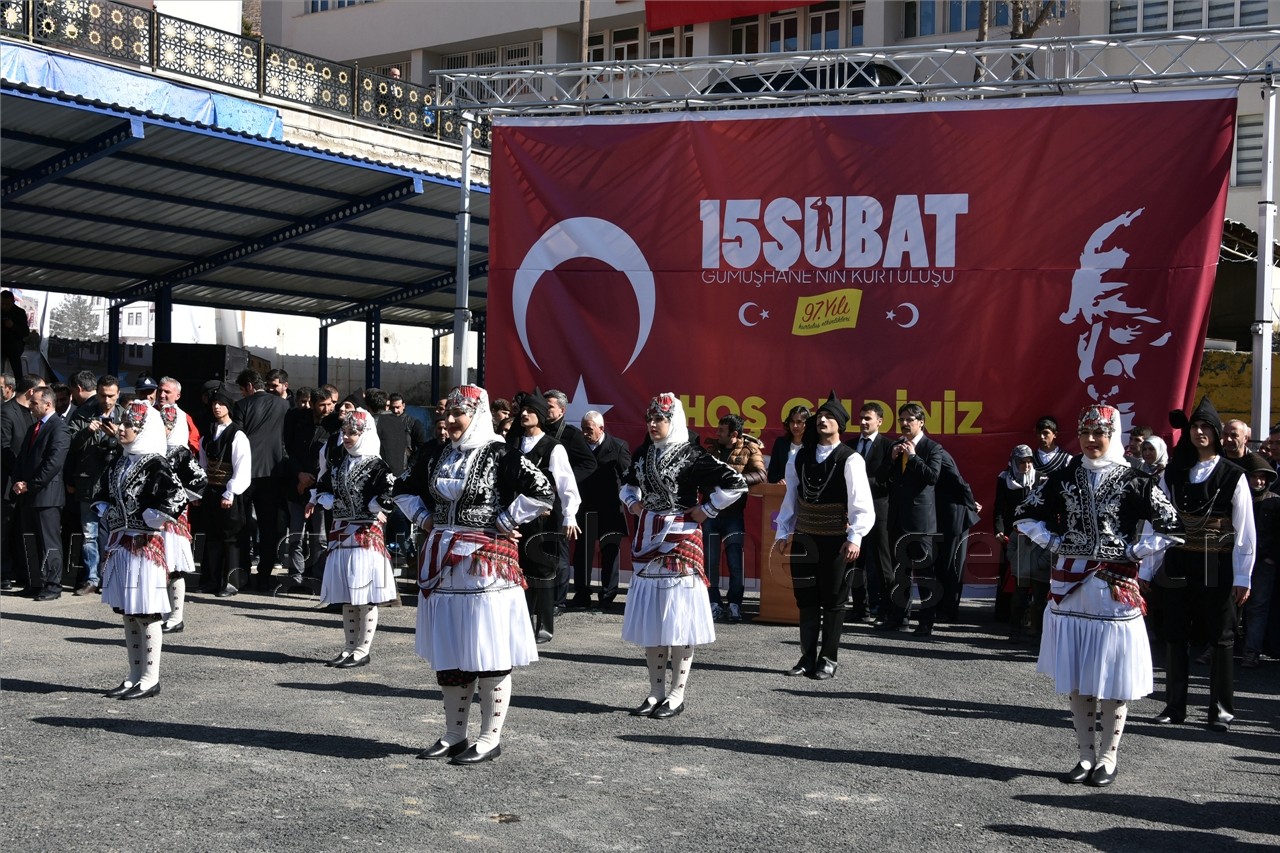Gümüşhane'de Kurtuluş coşkusu 97 yaşında 45