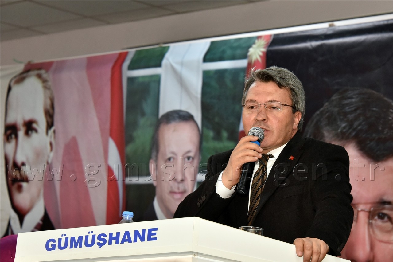 Orman ve Su İşleri Bakanı Veysel Eroğlu Gümüşhane'de 13