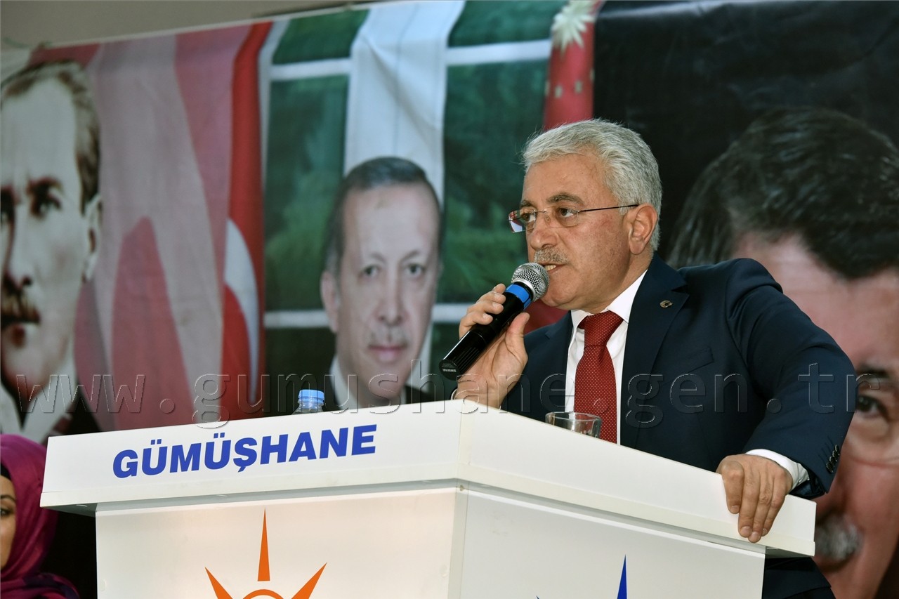 Orman ve Su İşleri Bakanı Veysel Eroğlu Gümüşhane'de 15