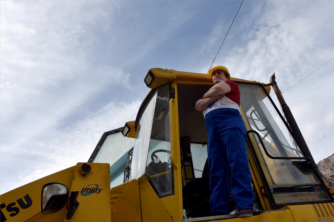 Gümüşhane'de mermerin efendisi bir kadın 14