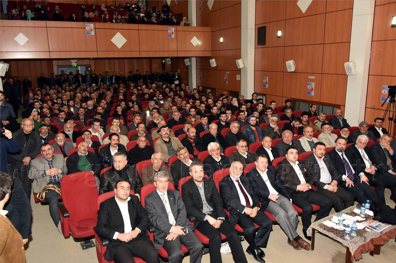 Erbakan vefatının 4.yılında Gümüşhane’de anıldı 2