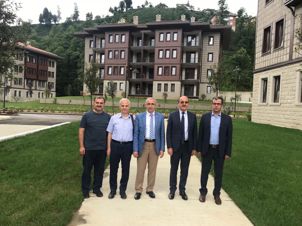 Rektör Zeybek’ten Rize’de önemli ziyaretler 2