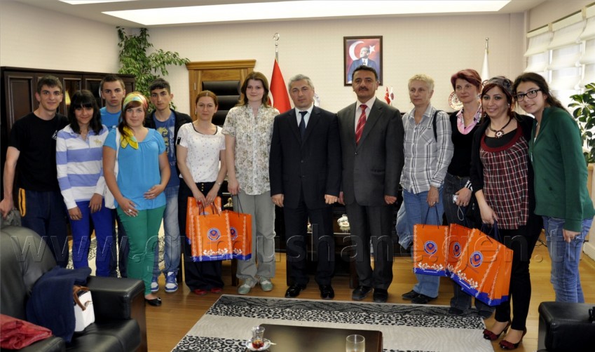 Romanyalı Öğrenciler Rektör Günaydın'ı Ziyaret Etti 1