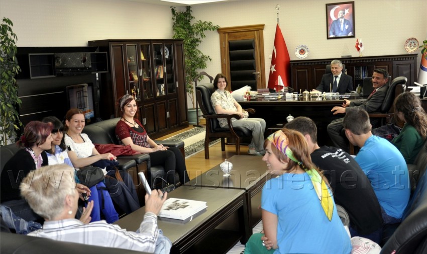 Romanyalı Öğrenciler Rektör Günaydın'ı Ziyaret Etti 4