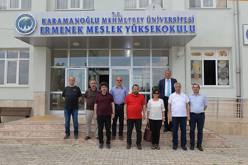Rektör Zeybek’ten KMÜ’yü ziyaret etti 7