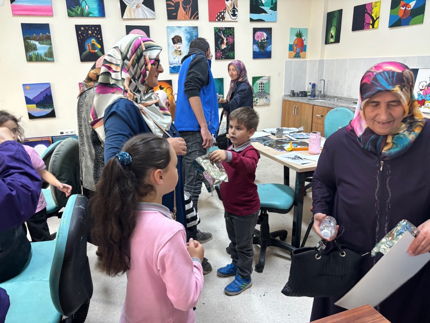 Gençlik Merkezi’nde “Kuşaktan Kuşağa Öğrenme” etkinliği yapıldı 2