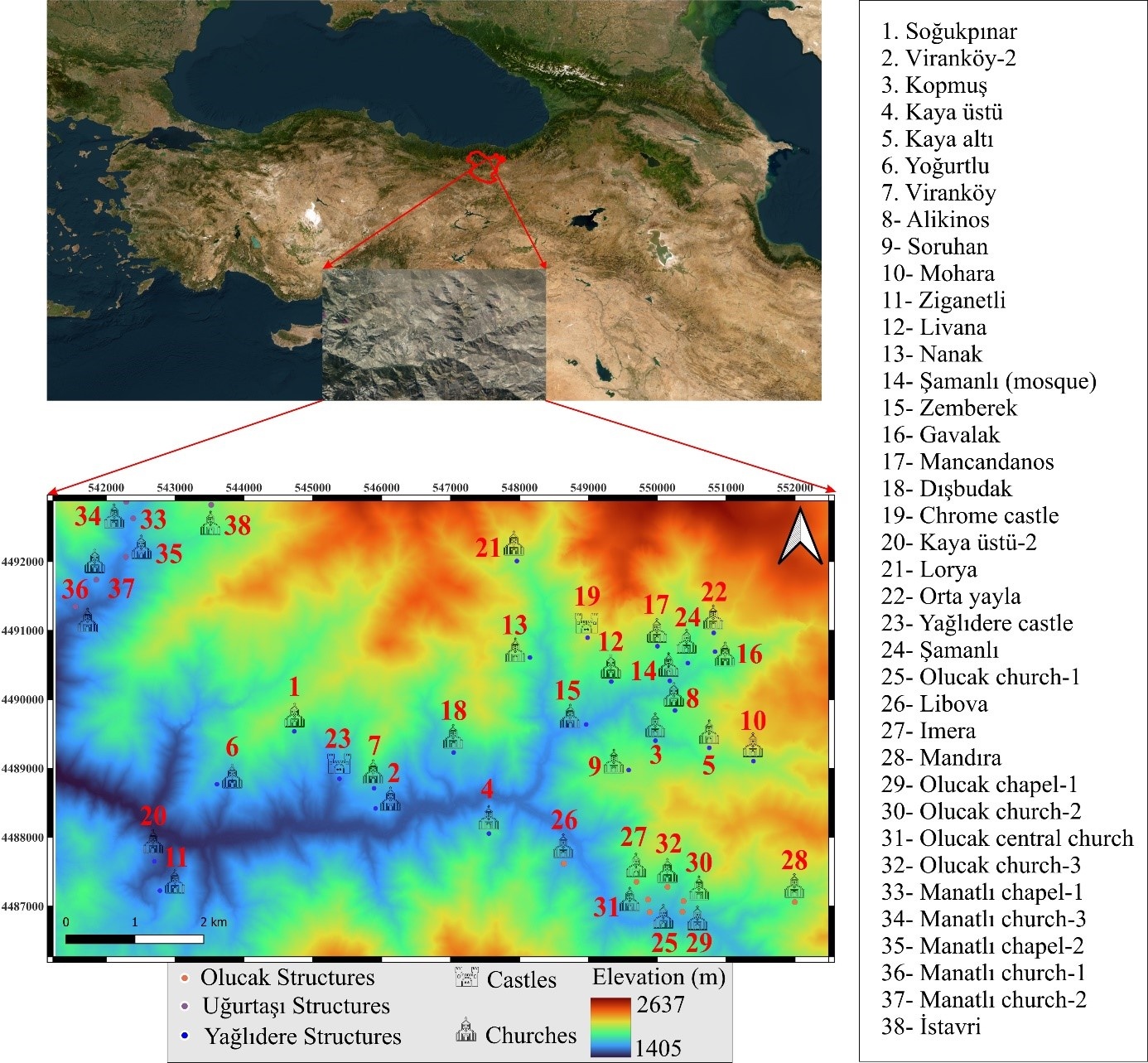 Kurum Vadisindeki tarihi yapılar 'Akıllı Şehir' mantığıyla inşa edilmiş 6