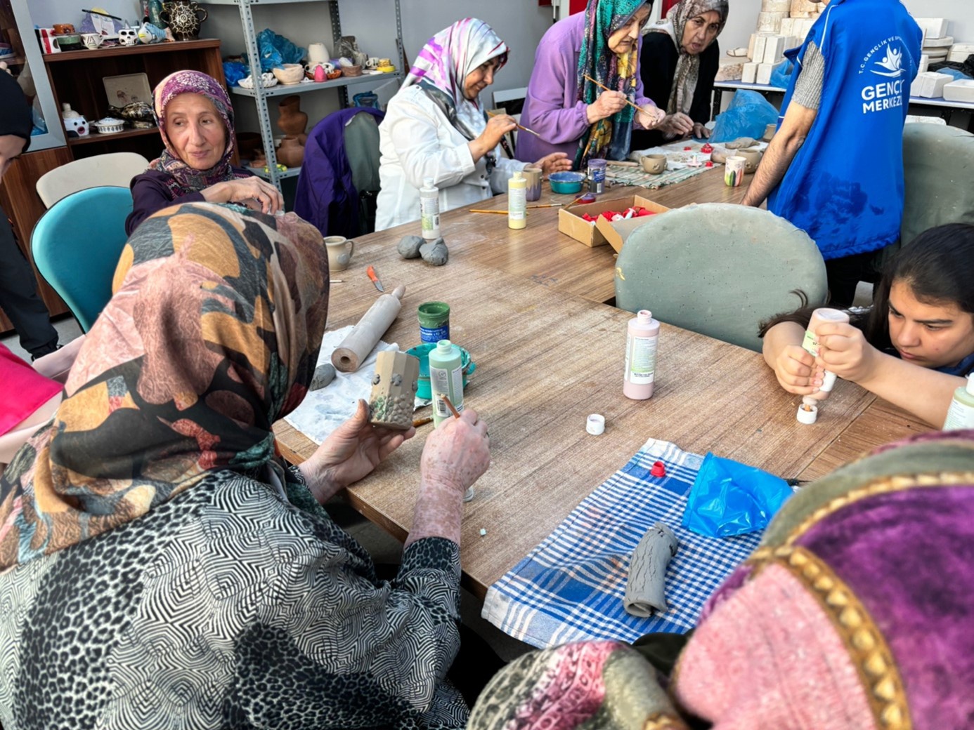 Gençlik Merkezi’nde “Kuşaktan Kuşağa Öğrenme” etkinliği yapıldı 5