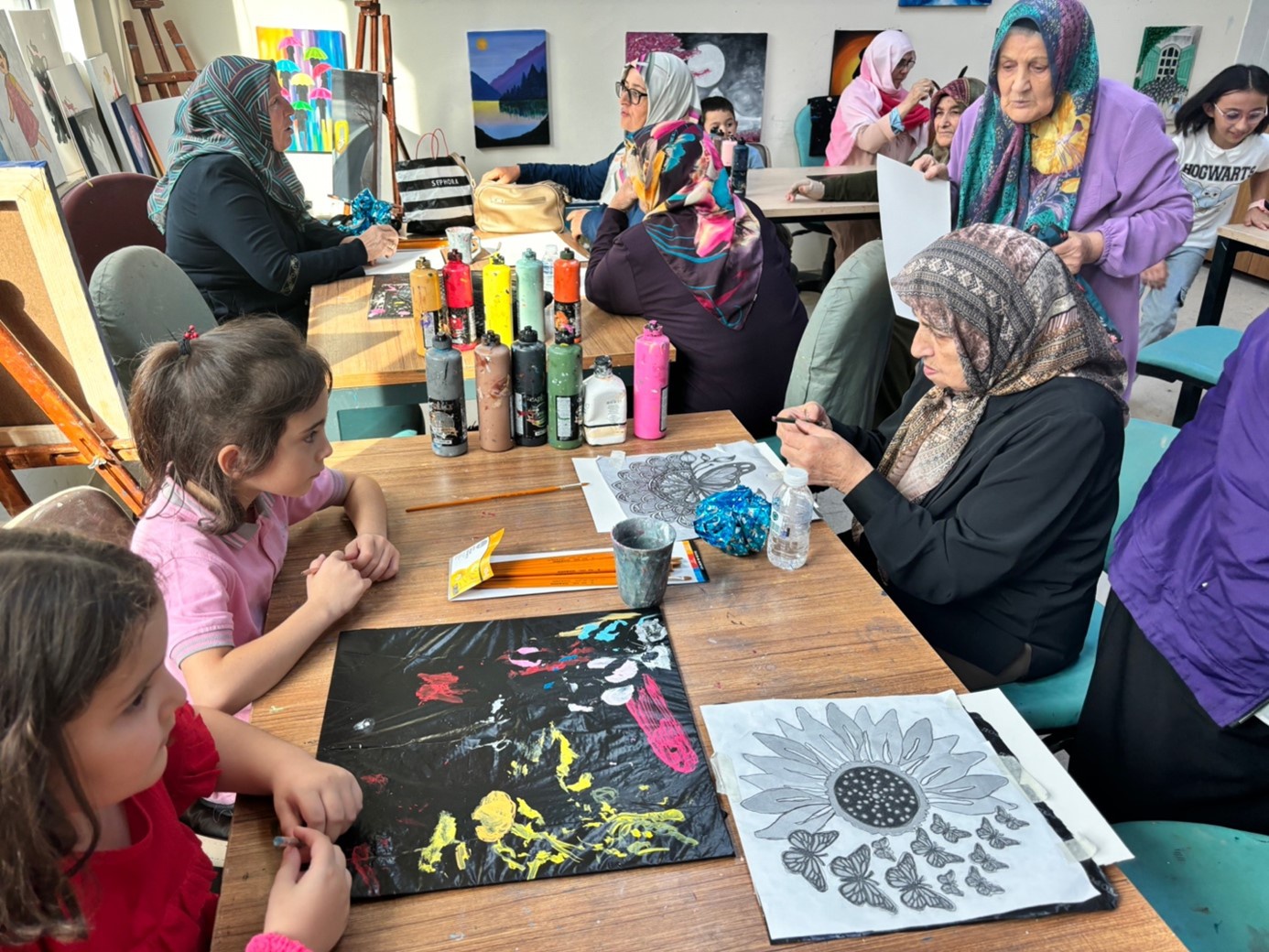 Gençlik Merkezi’nde “Kuşaktan Kuşağa Öğrenme” etkinliği yapıldı 13