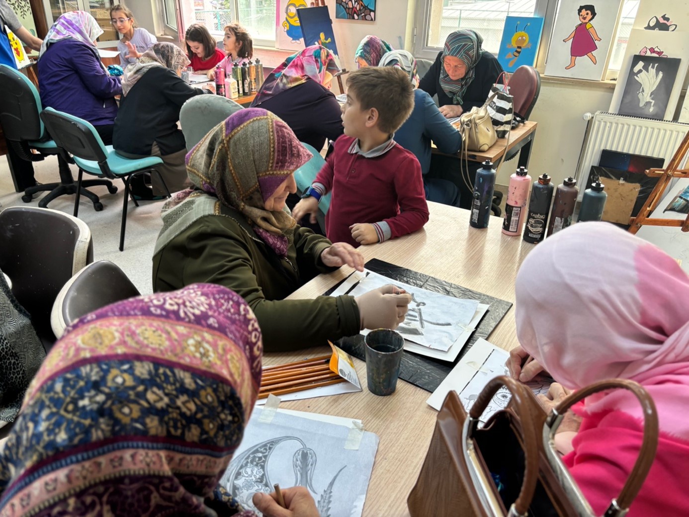 Gençlik Merkezi’nde “Kuşaktan Kuşağa Öğrenme” etkinliği yapıldı 9