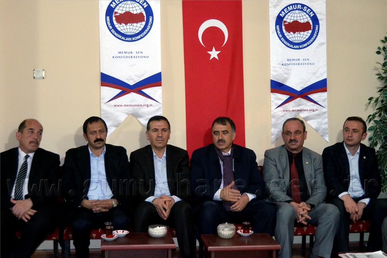 Başkan Canlı Memur-Sen'i Ziyaret Etti 1