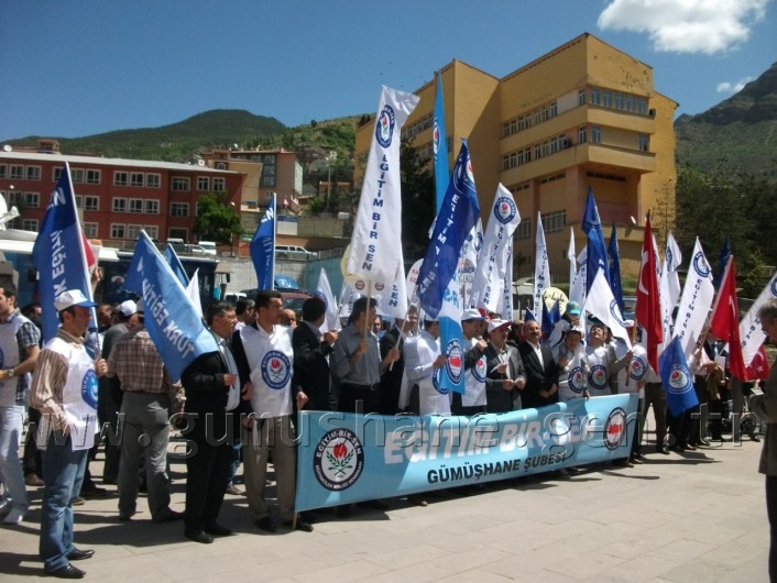 Gümüşhane'de Memurlar Eylemde 4