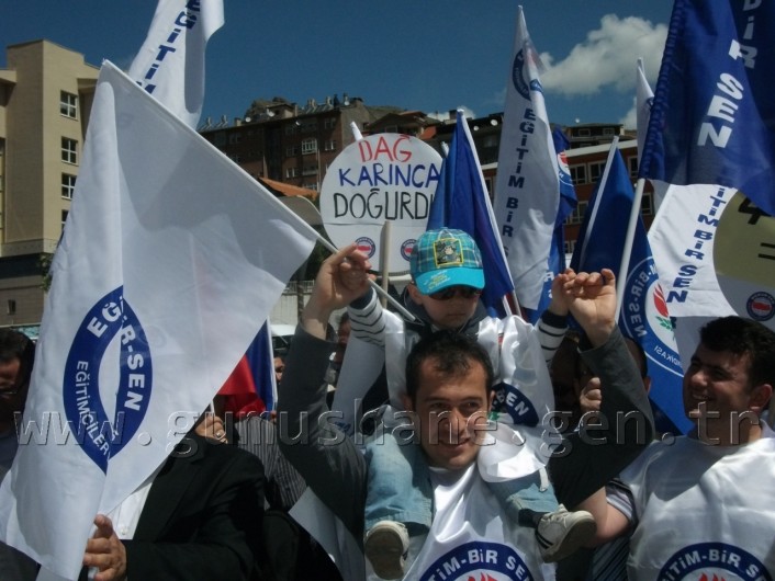 Gümüşhane'de Memurlar Eylemde 6