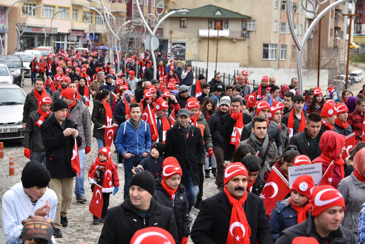 Gümüşhane’de Binlerce Kişi Sarıkamış İçin Yürüdü 13