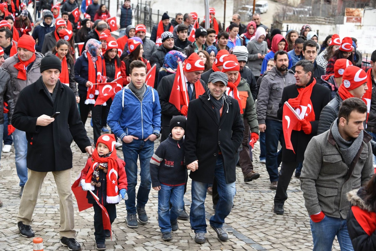 Gümüşhane’de Binlerce Kişi Sarıkamış İçin Yürüdü 14