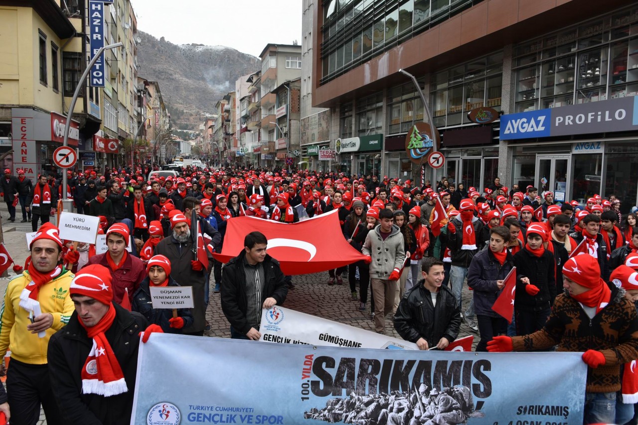 Gümüşhane’de Binlerce Kişi Sarıkamış İçin Yürüdü 19