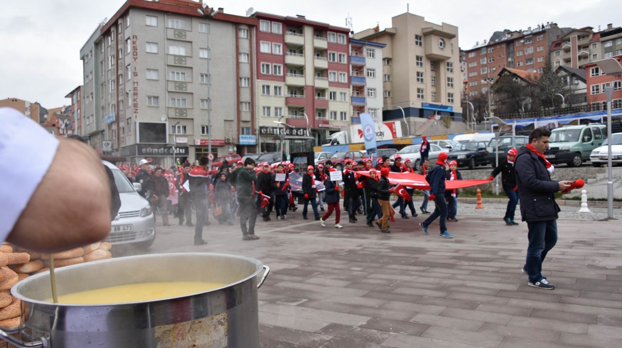 Gümüşhane’de Binlerce Kişi Sarıkamış İçin Yürüdü 25