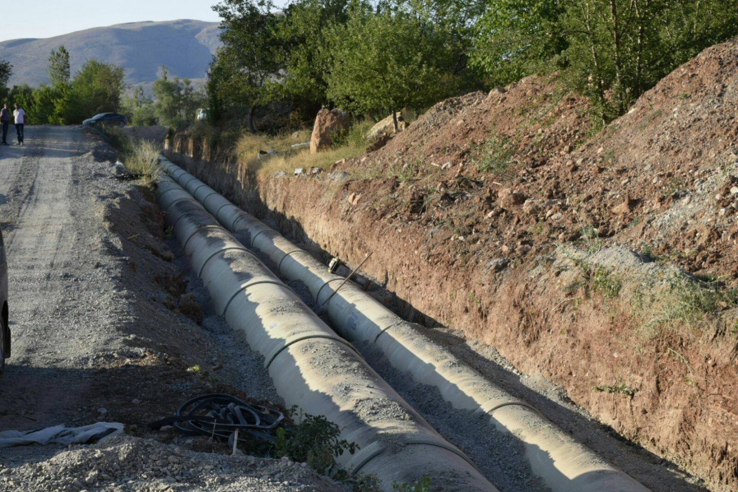 Sadak sulaması ile 62 bin 200 dekar zirai arazi suya kavuşuyor 1