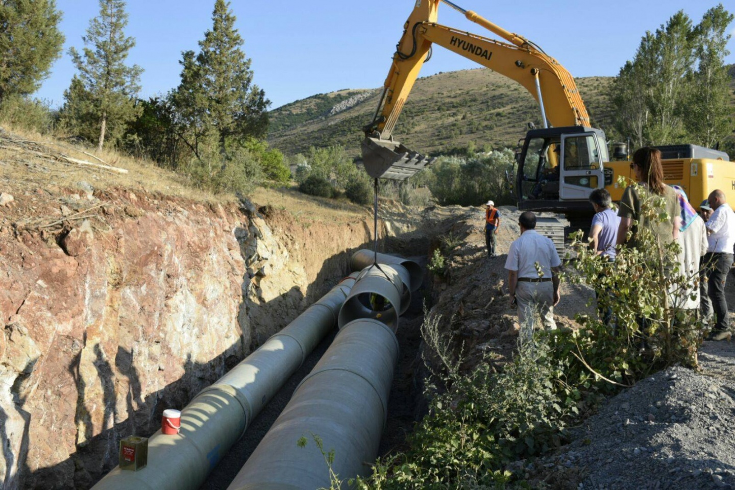 Sadak sulaması ile 62 bin 200 dekar zirai arazi suya kavuşuyor 4