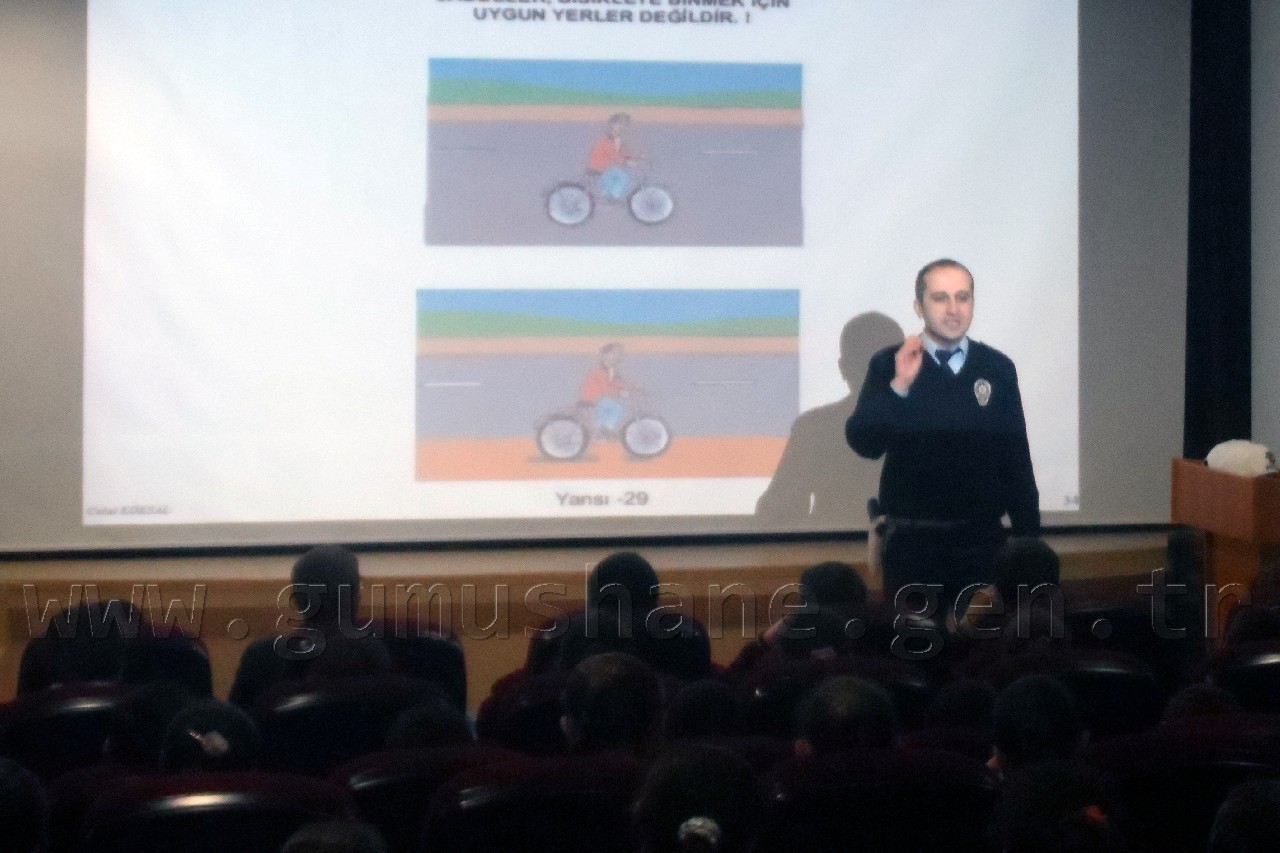 Torul'da Öğrencilere Trafik Eğitimi Verildi 5