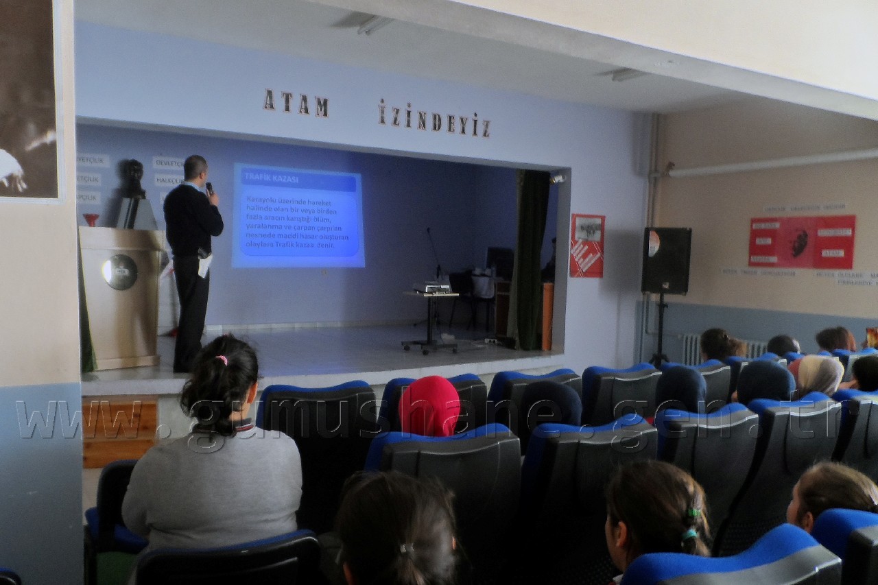 Torul'da Öğrencilere Trafik Eğitimi Verildi 7