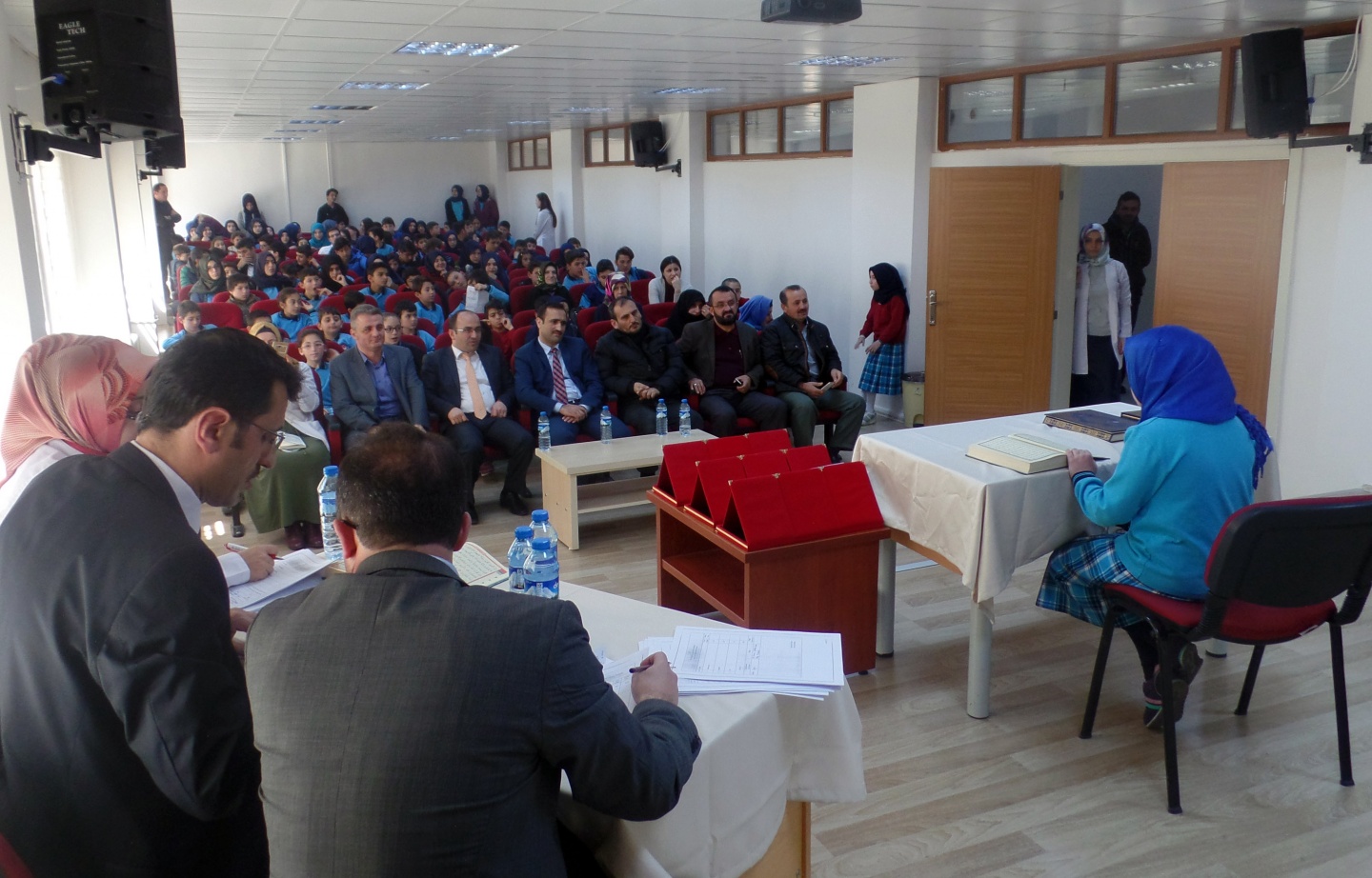 İmam Hatip ortaokulunda Kur’an-ı Kerim ve Ezan okuma yarışması düzenlendi 7