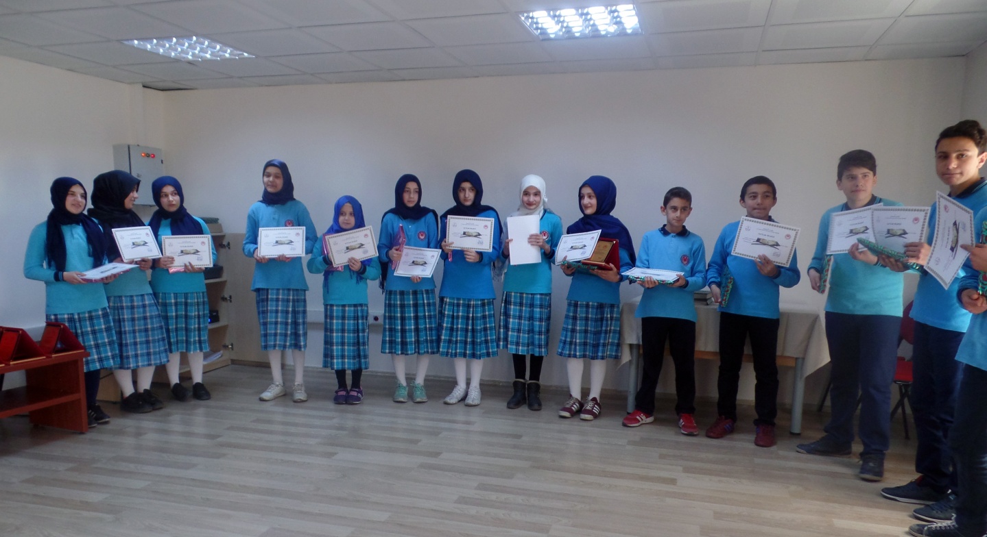 İmam Hatip ortaokulunda Kur’an-ı Kerim ve Ezan okuma yarışması düzenlendi 17