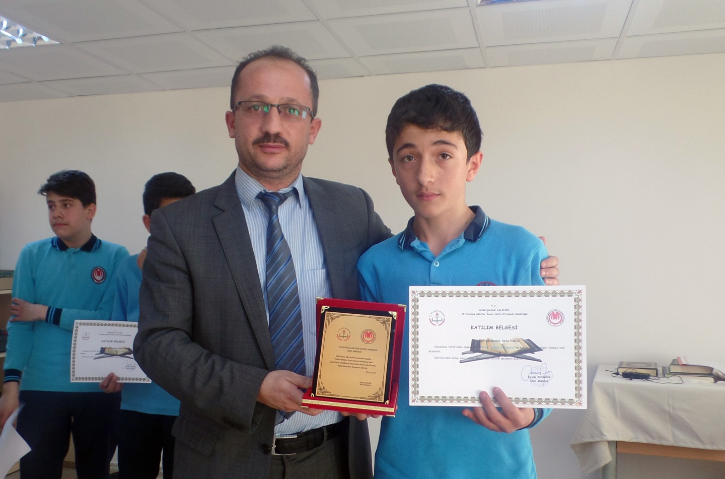 İmam Hatip ortaokulunda Kur’an-ı Kerim ve Ezan okuma yarışması düzenlendi 12