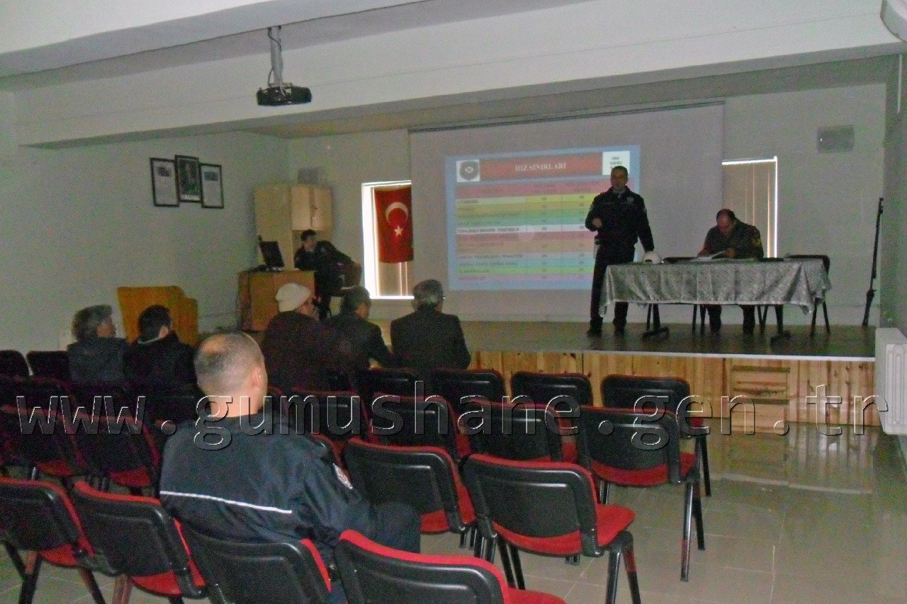 Torul'da Servis Şoförlerine Eğitim 5