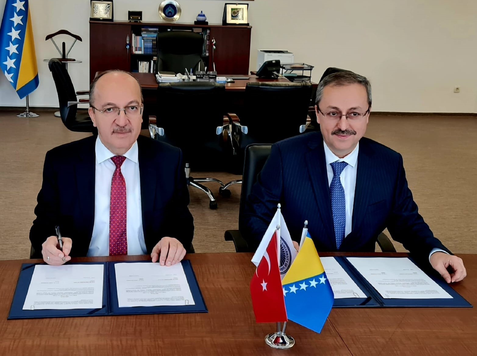 GÜ ve Uluslararası Saraybosna Üniversitesi arasında iş birliği protokolü imzalandı 2