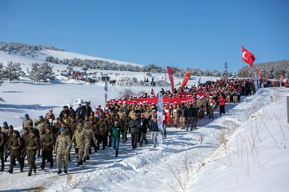 Sarıkamış’ta şehitlerimizi andılar 1