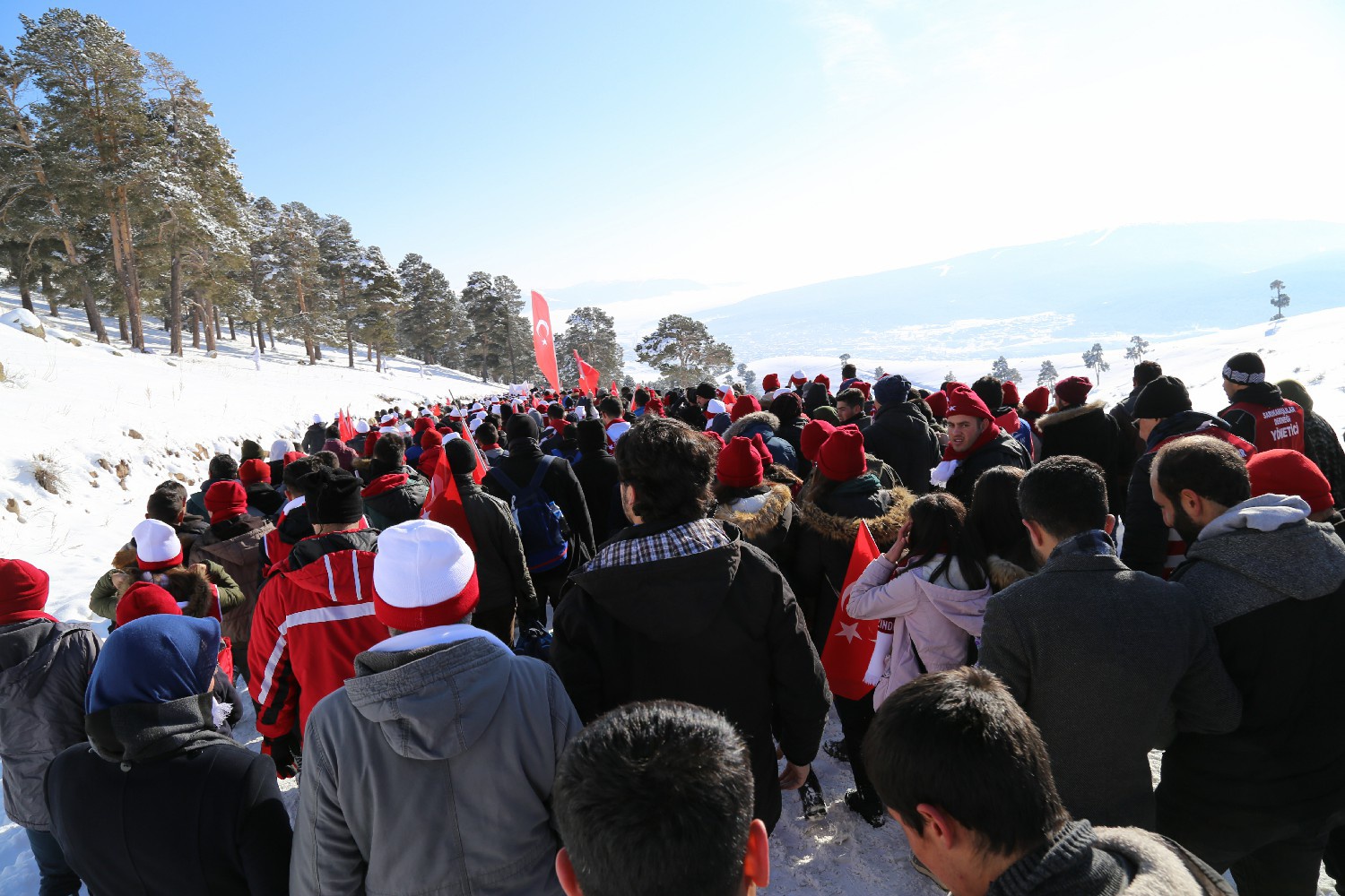 Sarıkamış’ta şehitlerimizi andılar 8