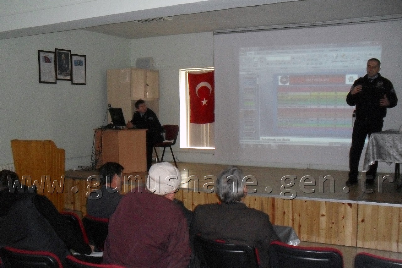 Torul'da Servis Şoförlerine Eğitim 6