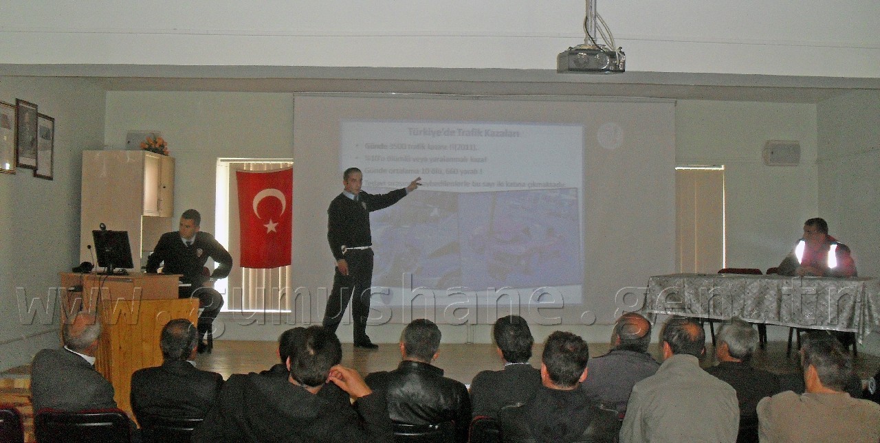 Torul'da Taşımalı Eğitim Şoförlerine Eğitim 3