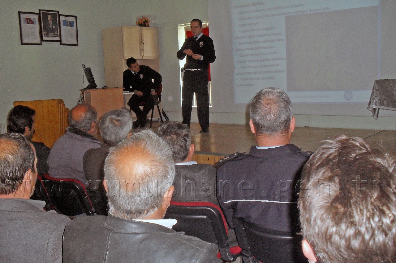 Torul'da Taşımalı Eğitim Şoförlerine Eğitim 4