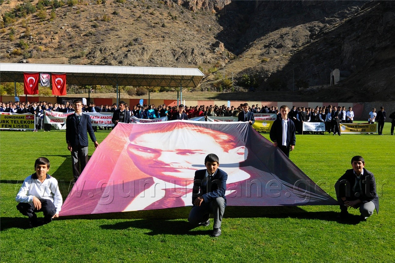 Gümüşhane'de 29 Ekim Kutlamaları 43