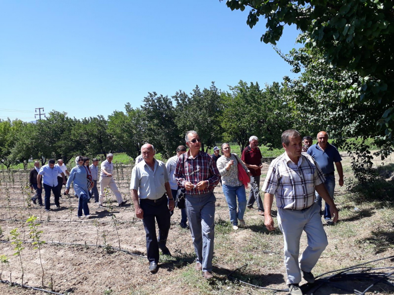 Gümüşhaneli çiftçilere teknik gezi 5