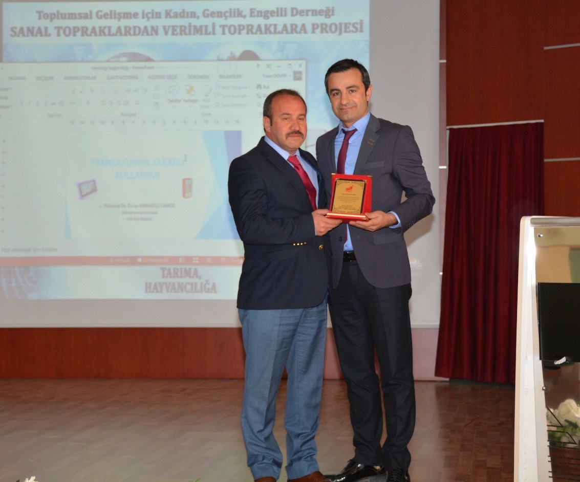 Sanal Topraklardan Verimli Topraklara projesi kazanımları anlatıldı 8