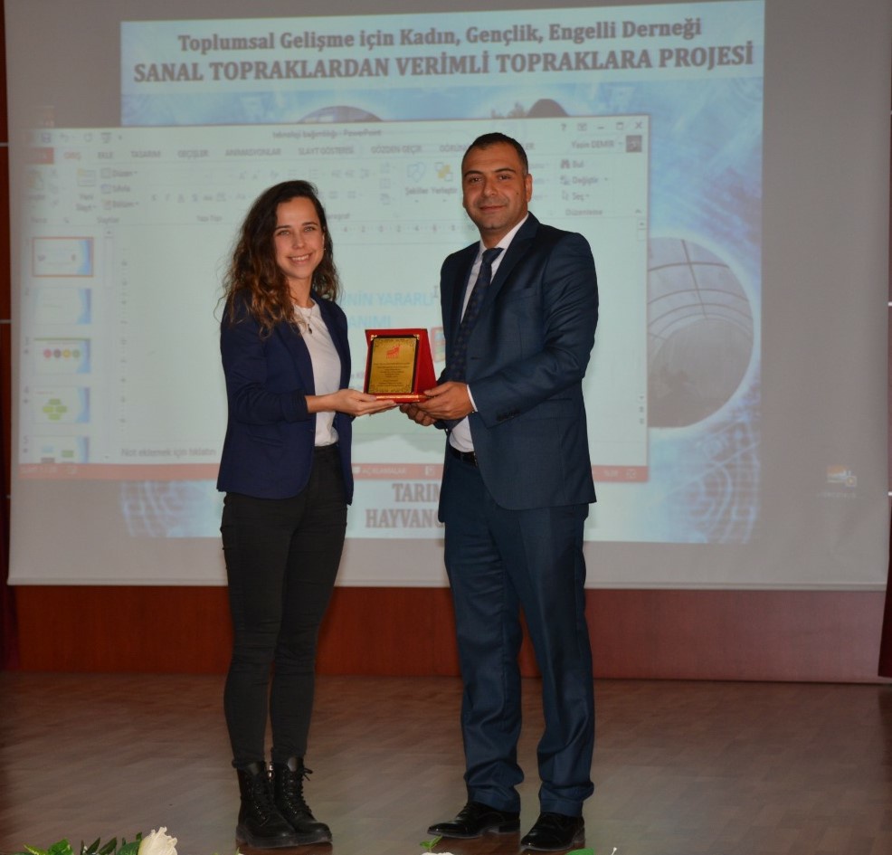 Sanal Topraklardan Verimli Topraklara projesi kazanımları anlatıldı 2