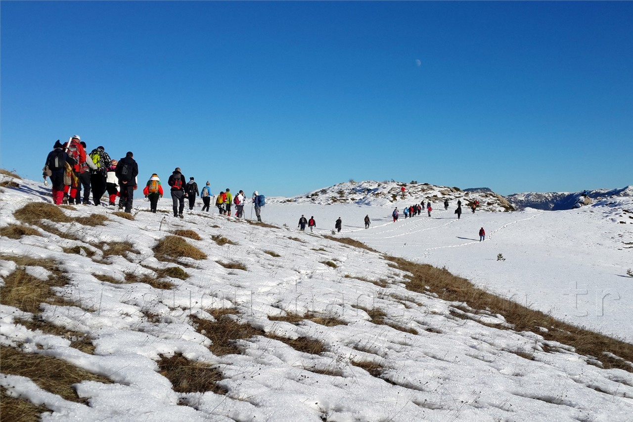 Gümüşhane’de Dağcılar Sarıkamış Şehitleri İçin Yürüdü 1