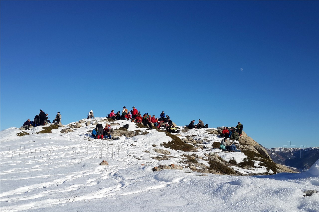 Gümüşhane’de Dağcılar Sarıkamış Şehitleri İçin Yürüdü 4