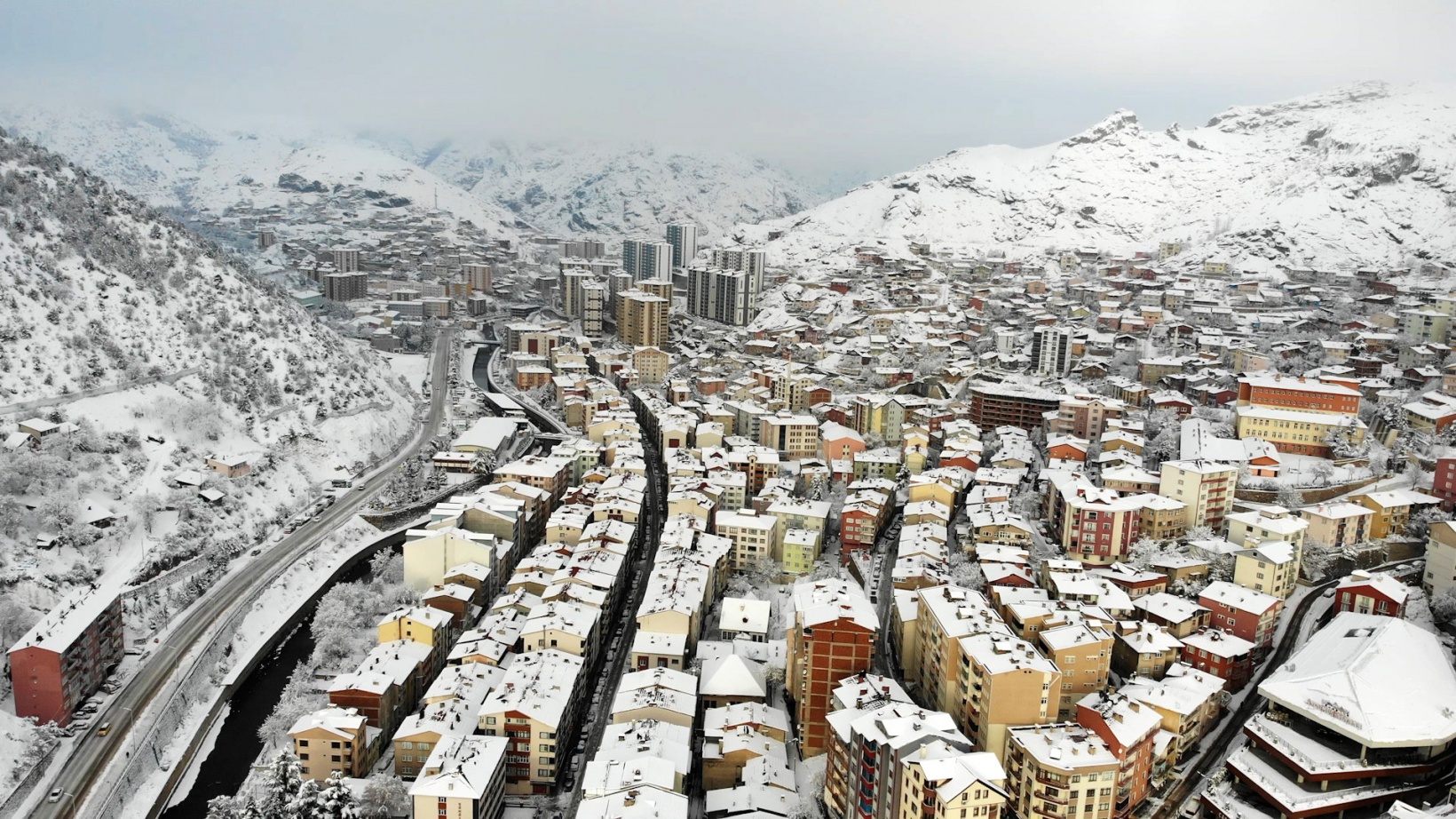 Gümüşhane’de karla gelen güzellik 7