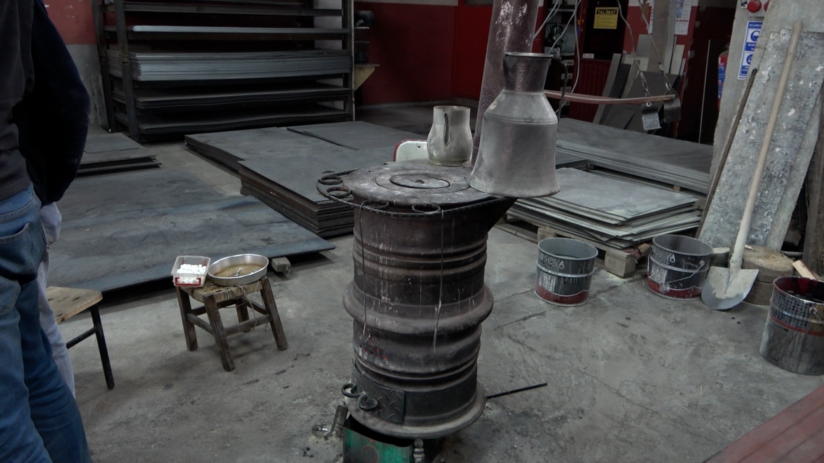 Alevler içinde kalan işçinin arkadaşları o anları anlattı 5