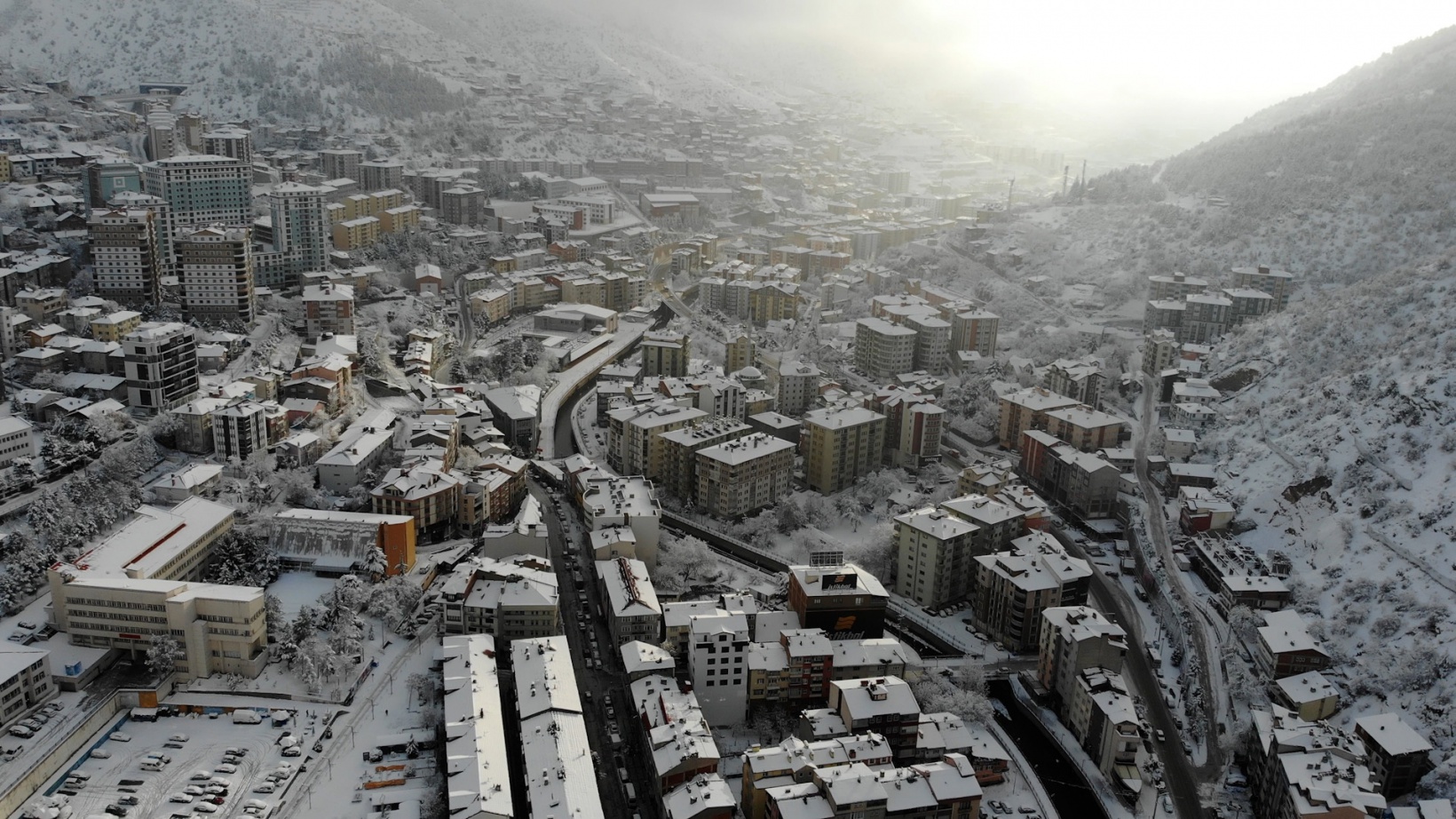 Gümüşhane’de karla gelen güzellik 11